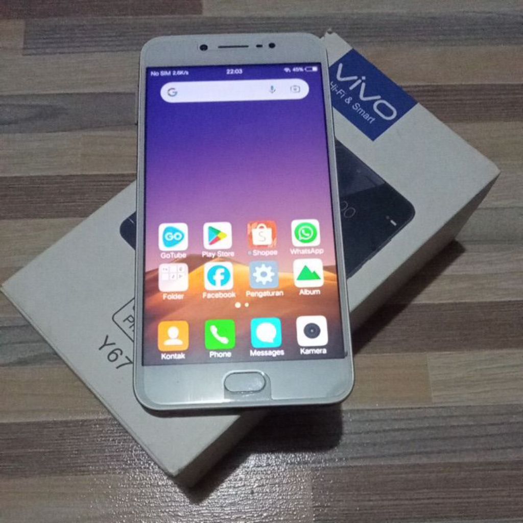 HP VIVO Y67 RAM 4/32 GB NORMAL (KET. BACA DISKRIPSI).