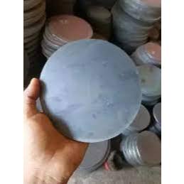 Plat besi baja bulat tebal 5mm Diameter 10cm sampai 20cm bisa custom lubang tengah