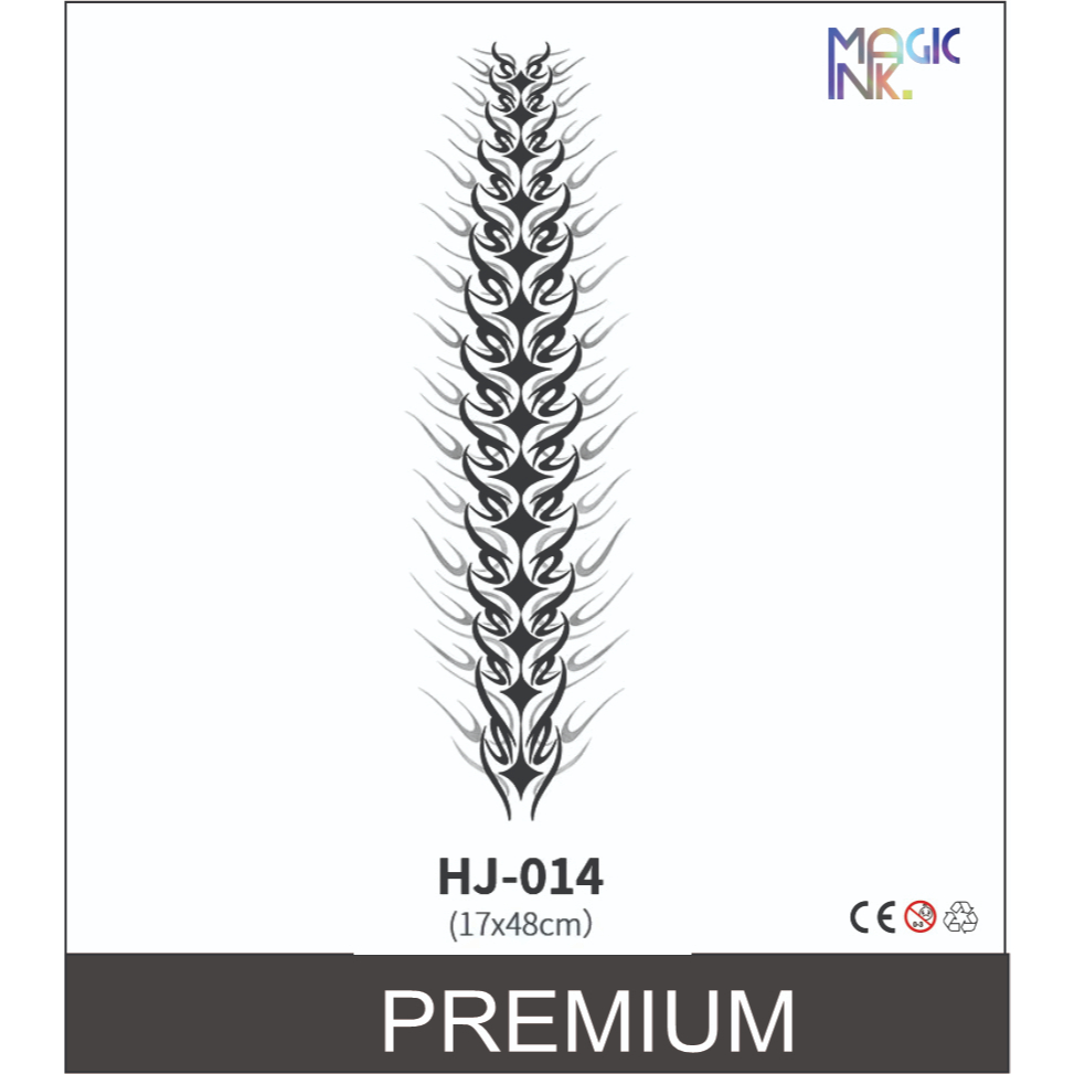 HJ -14 Tattoo Temporary Fruit Ink Punggung