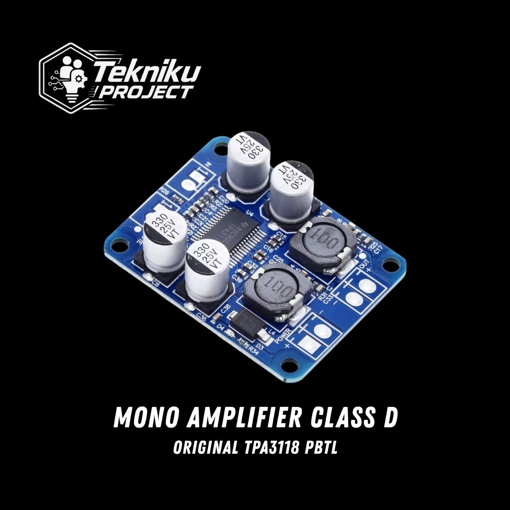 Amplifier TPA3118 Mono