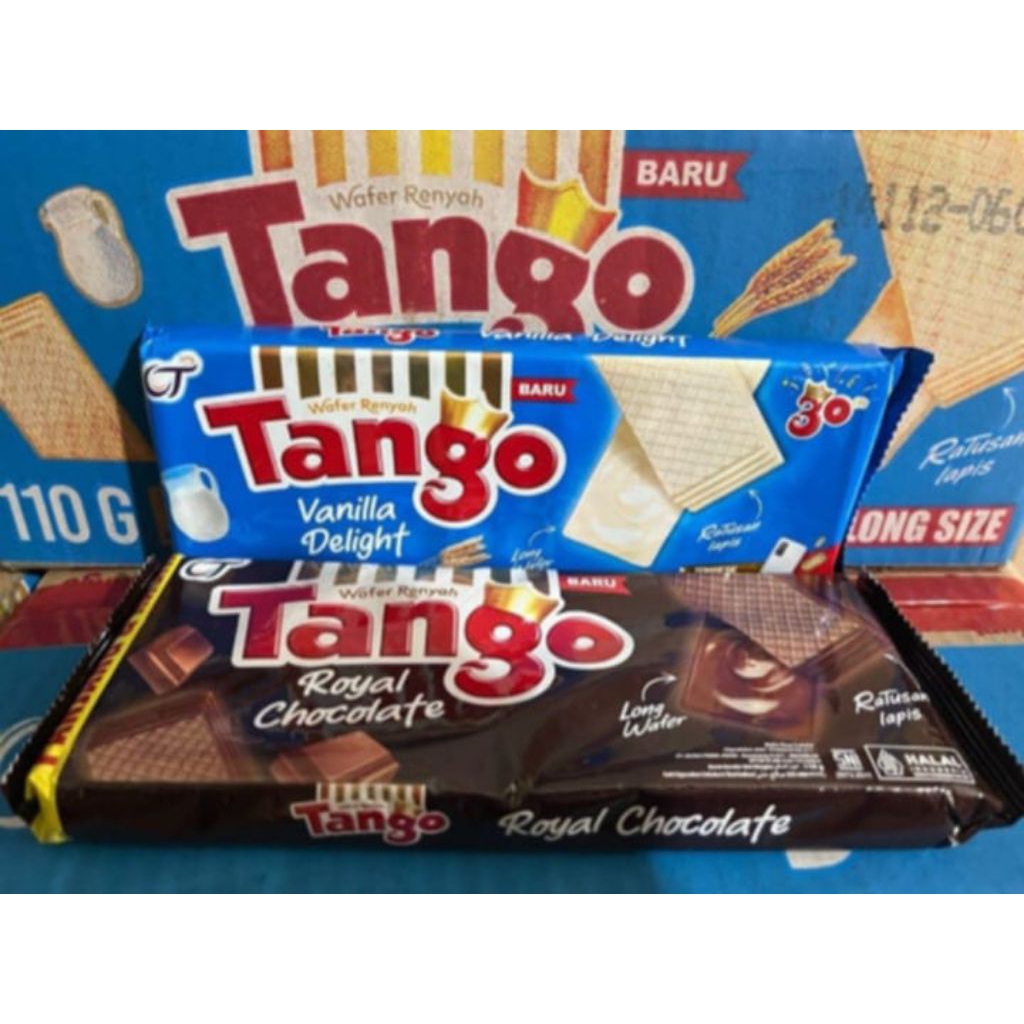 Wafer Tango 100 Gram 1 Dus isi 24 Pcs