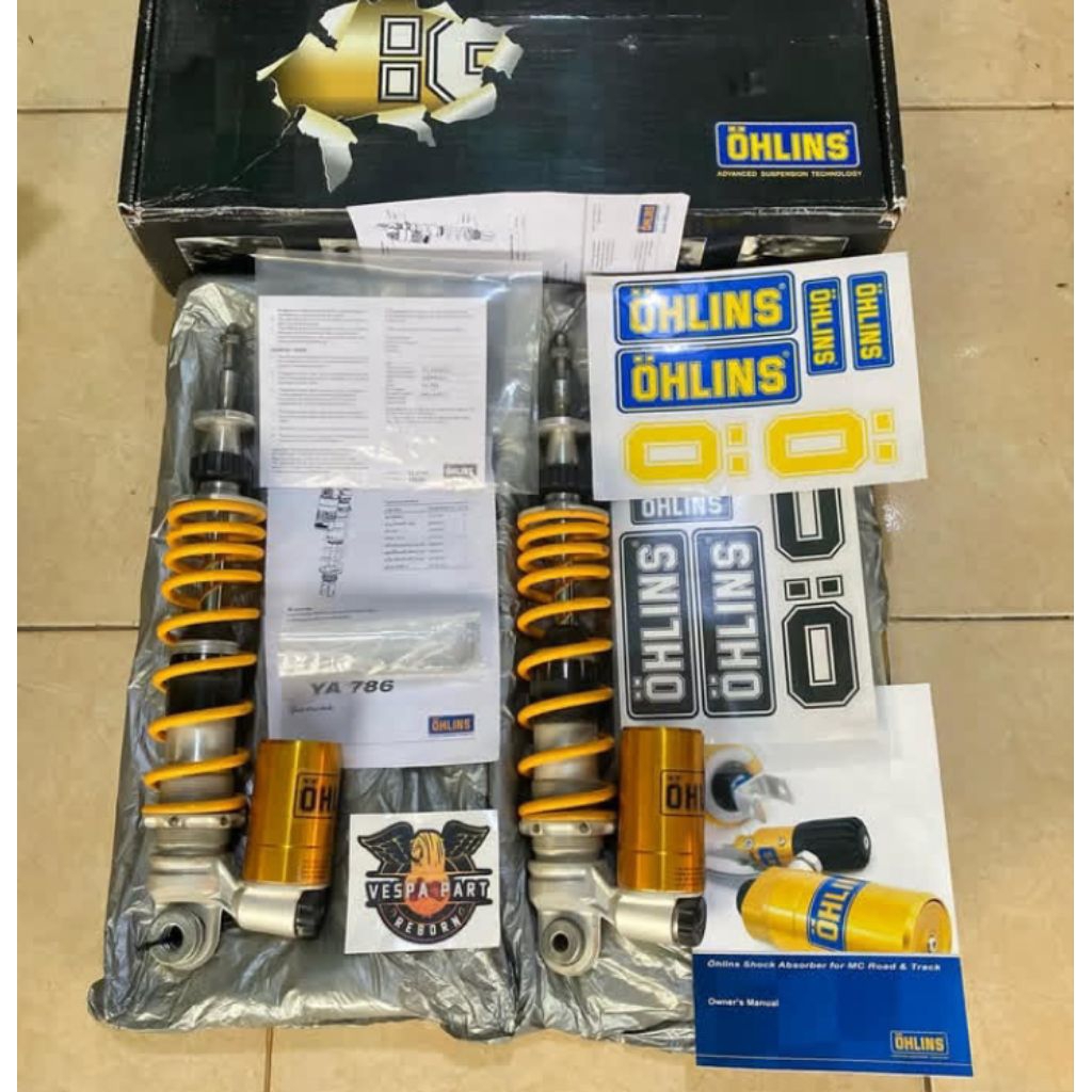 Shockbreaker Ohlins YA 786 Vespa GTS