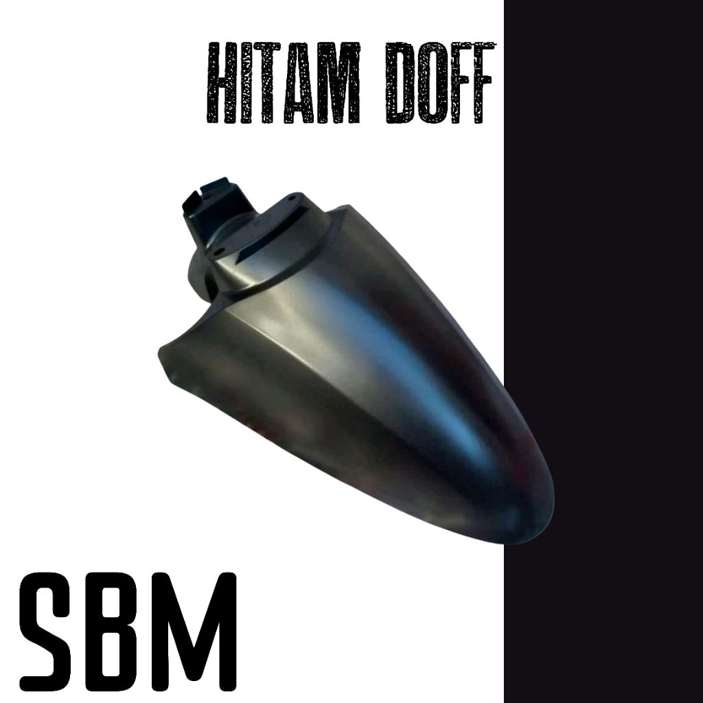 Front Fender Spakbor Depan Scoopy Prestige Sporty Stylish New 2021 2022 2023 k2f Warna Hitam Doff Bl