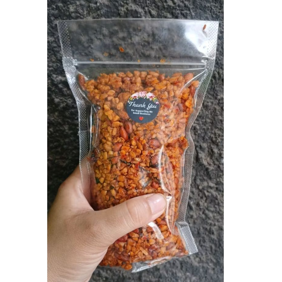 Tempe kering kacang kriuk
