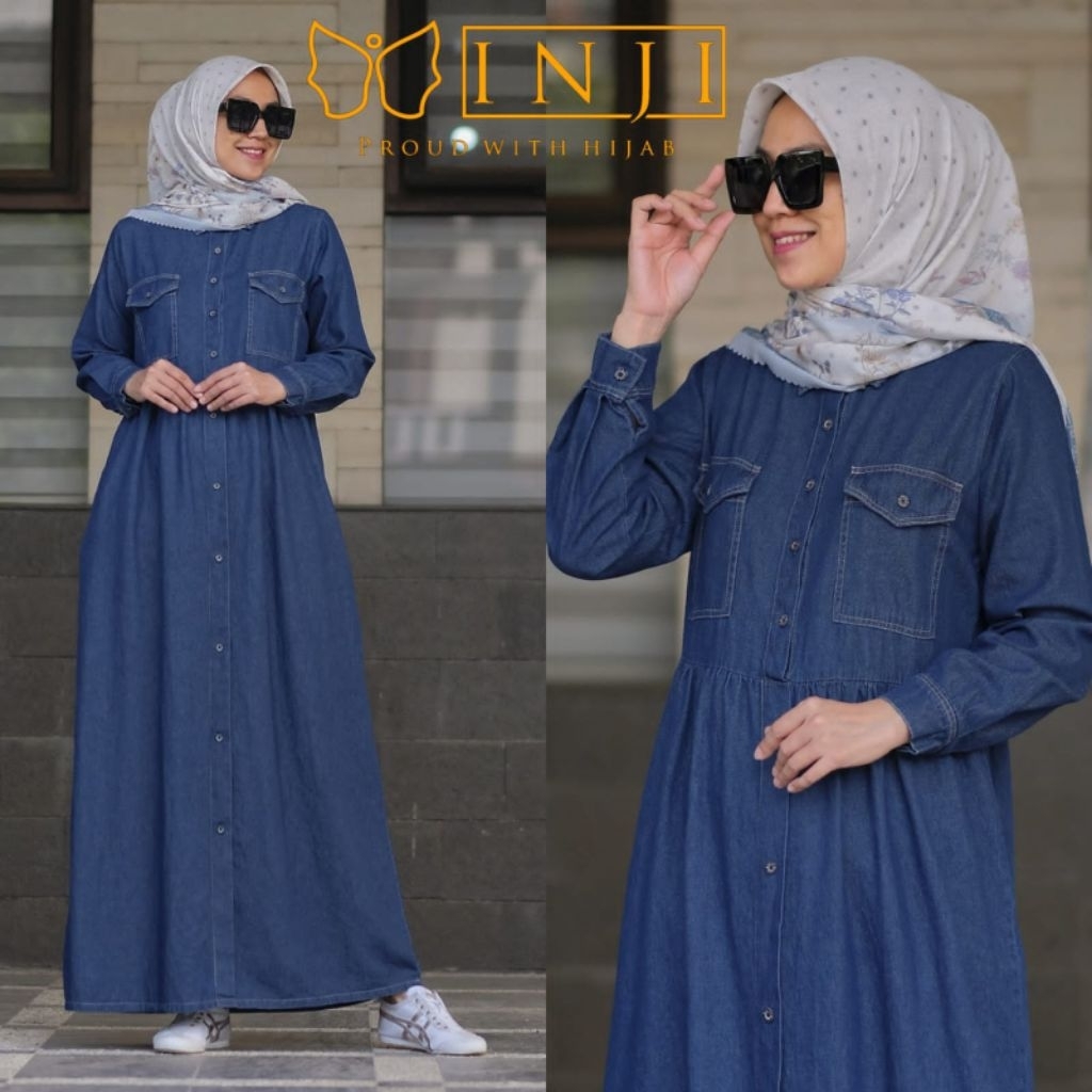 ZARA DRESS DENIM BY INJI