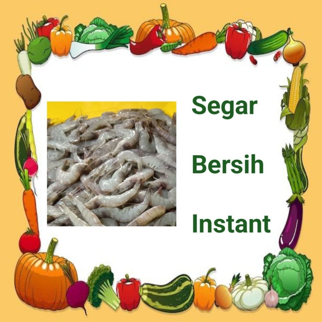 UDANG TAMBAK SEGAR BERSIH - PALEMBANG