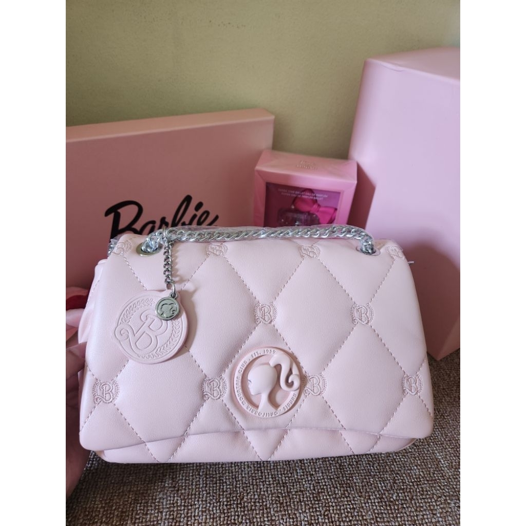 TAS BARBIE PILLOW PINK