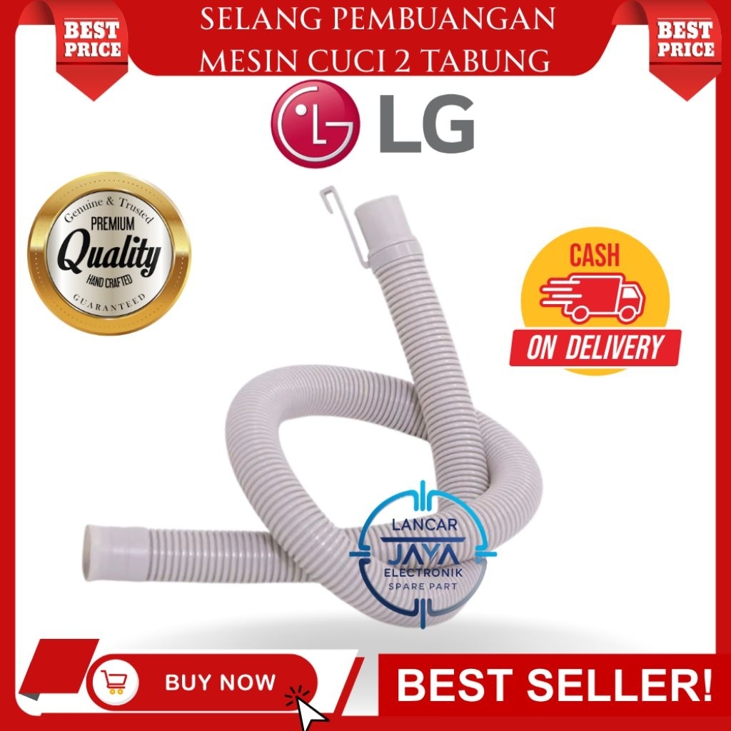 Selang Pembuangan Air Mesin Cuci LG 2 Tabung - Selang Buang Air 2 Tabung LG