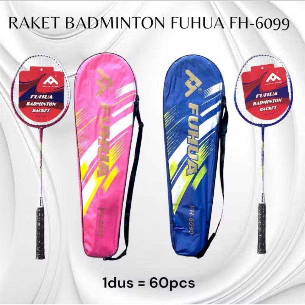 FUHUA RAKET BADMINTON SET + TAS