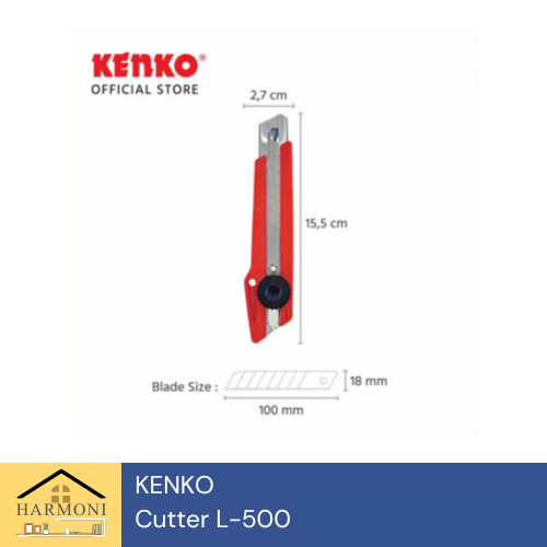 KENKO Cutter Besar L-500/ L500 / CUTTER L500
