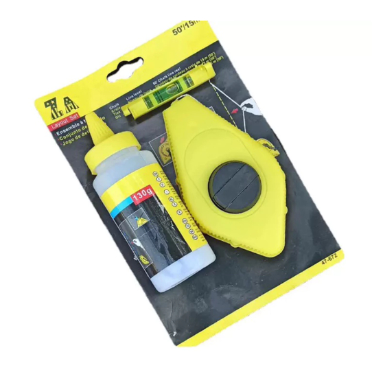 Alat Sipatan Tinta Marking Lot Benang Sipatan Kapur Set / Sipatan Benang Tinta