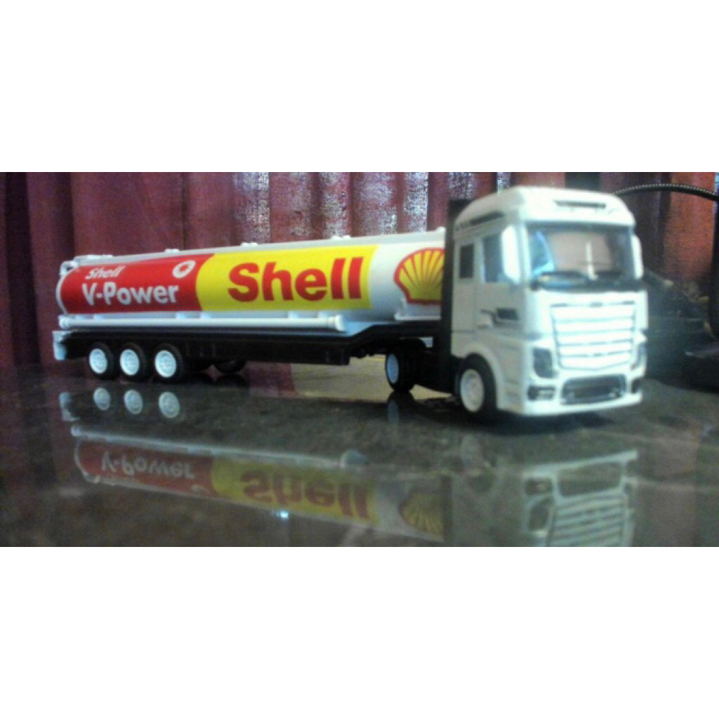 Diecast truck tanki shell custom