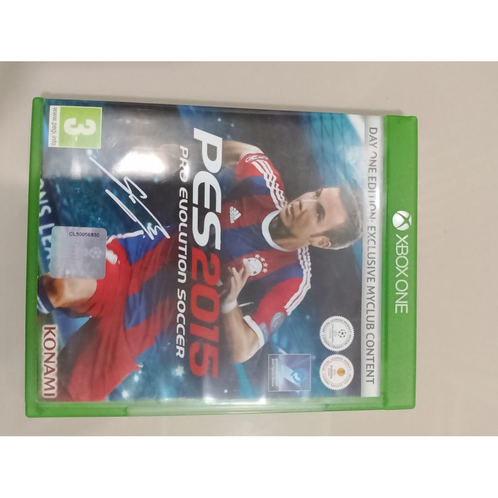 Kaset Xbox one original PES 2015