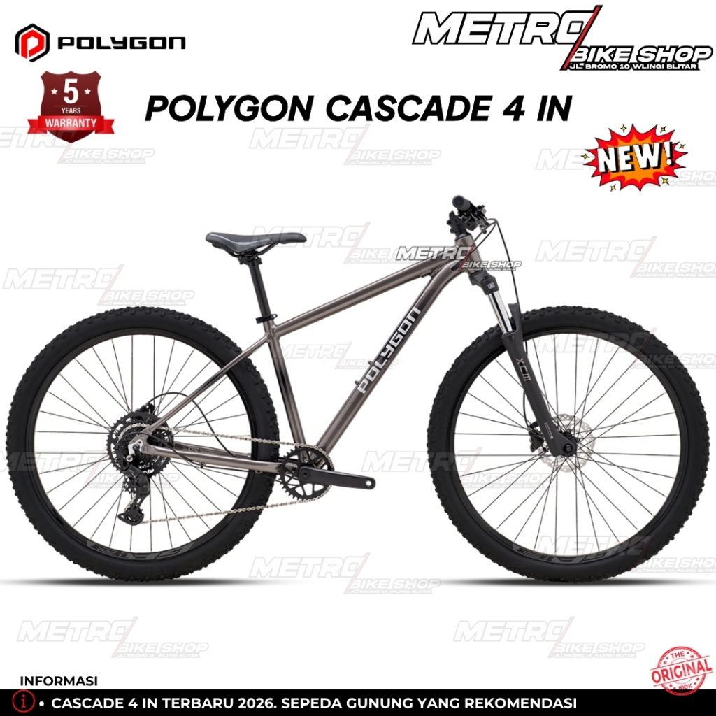 Polygon Cascade 4 IN Terbaru 2026 Sepeda gunung Polygon Cascade 4 sepeda MTB Polygon 27.5