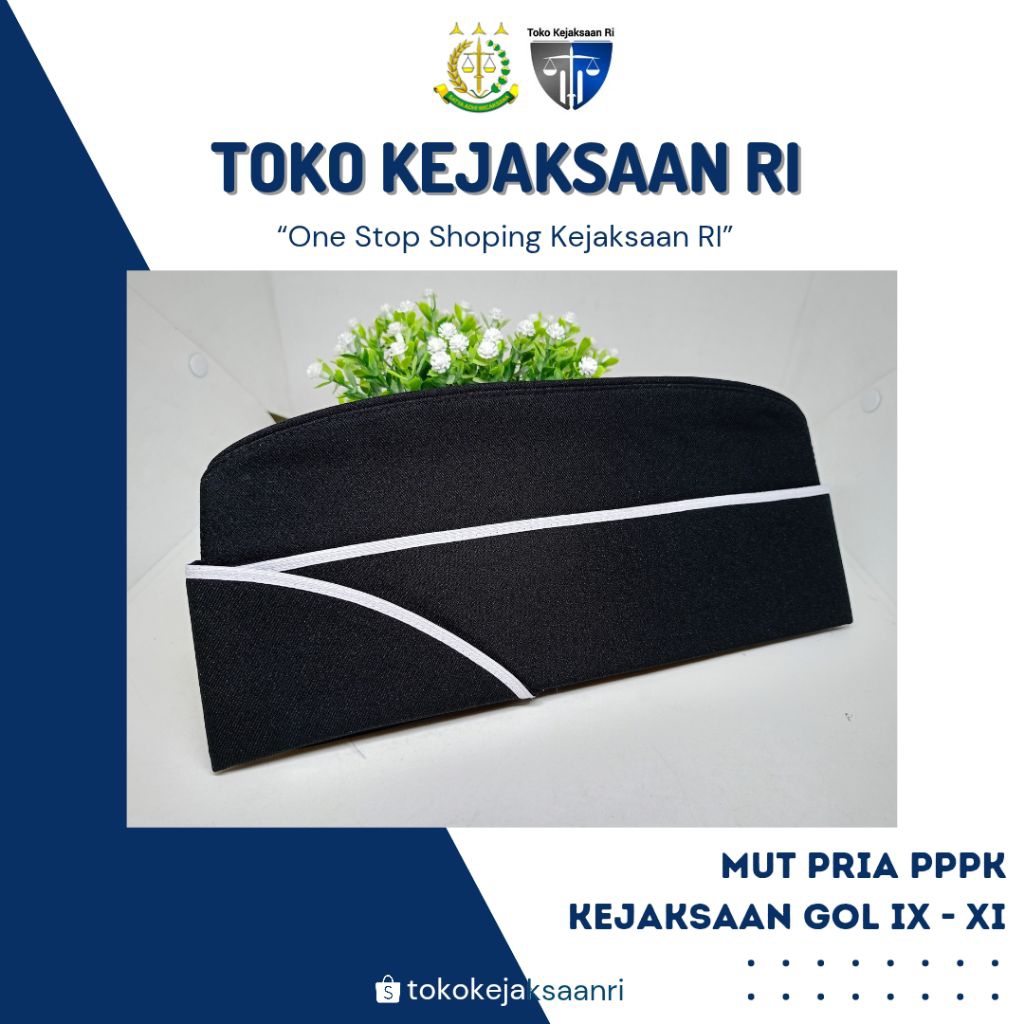 TOKO KEJAKSAAN RI - TOPI MUT MUTZ PPPK KEJAKSAAN PRIA WANITA