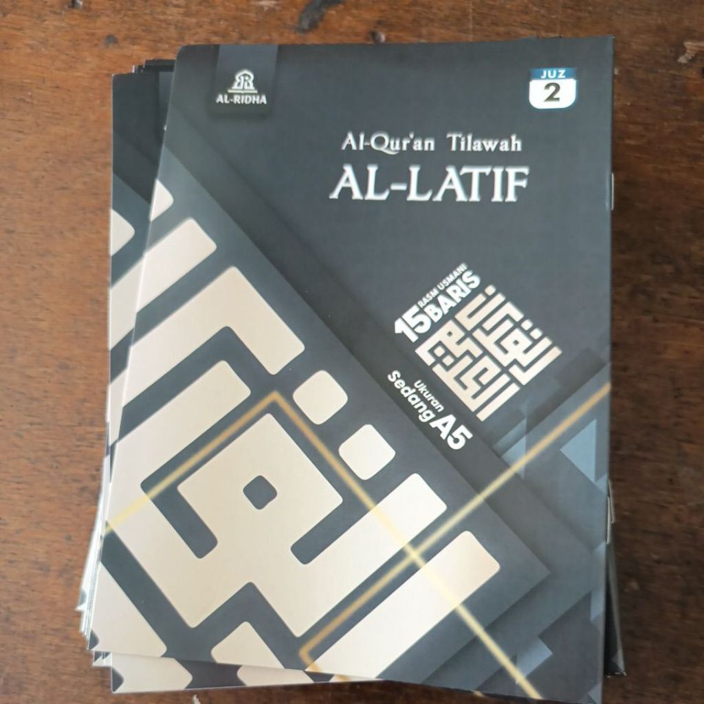 Al-Quran Mujazza Tilawah Al-Latif Rasm Ustmani Sedang A5