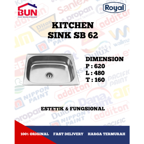 Wastafel Royal SB 62