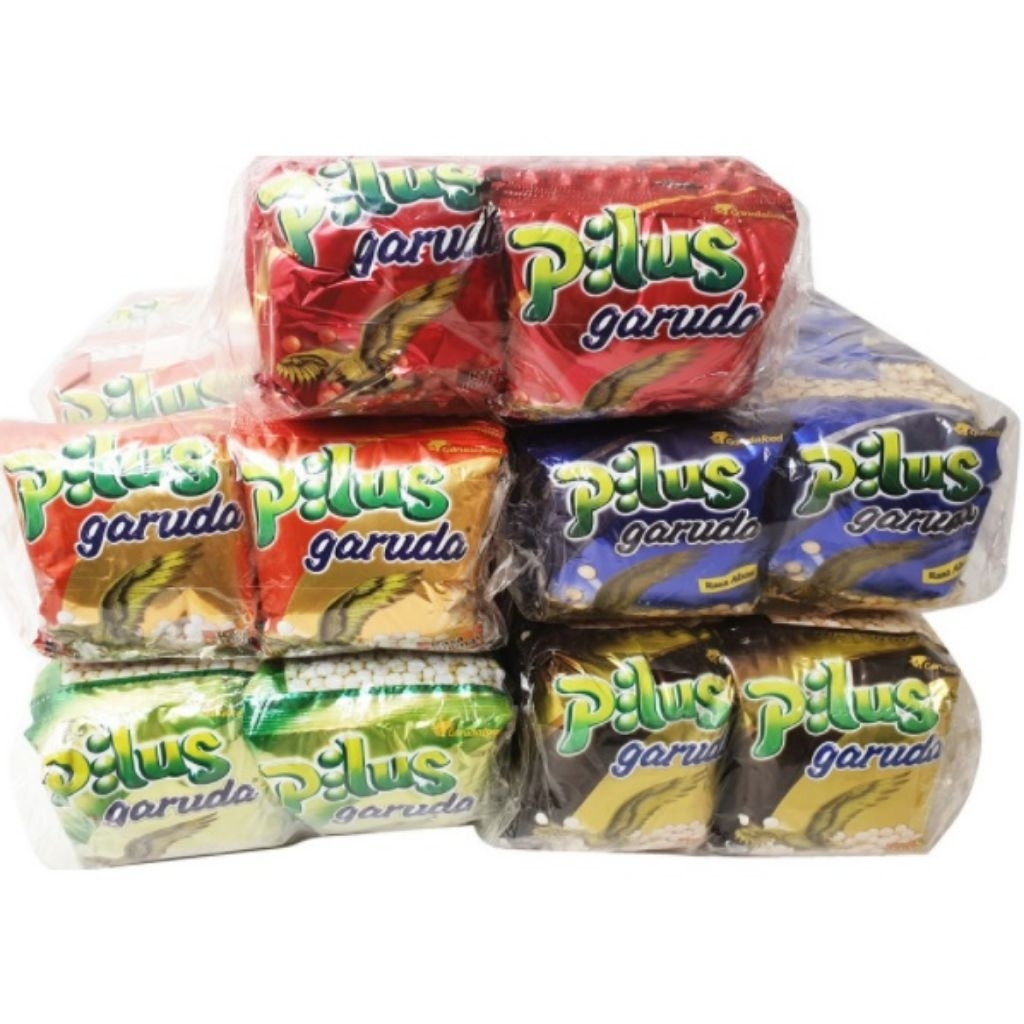 PILUS GARUDA KACANG 9 GRAM PEDAS SAPI PANGGANG MIE GORENG 9GR PUTRA ORIGINAL RUMPUT LAUT ABON GROSIR