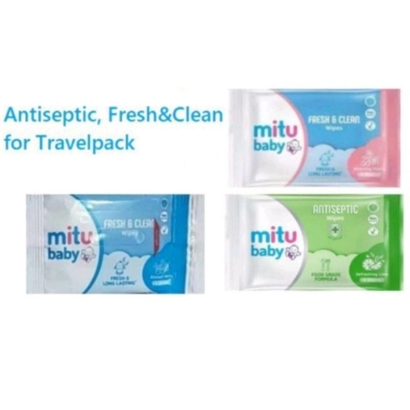 Mitu Tissue Basah Biru / RENCENG