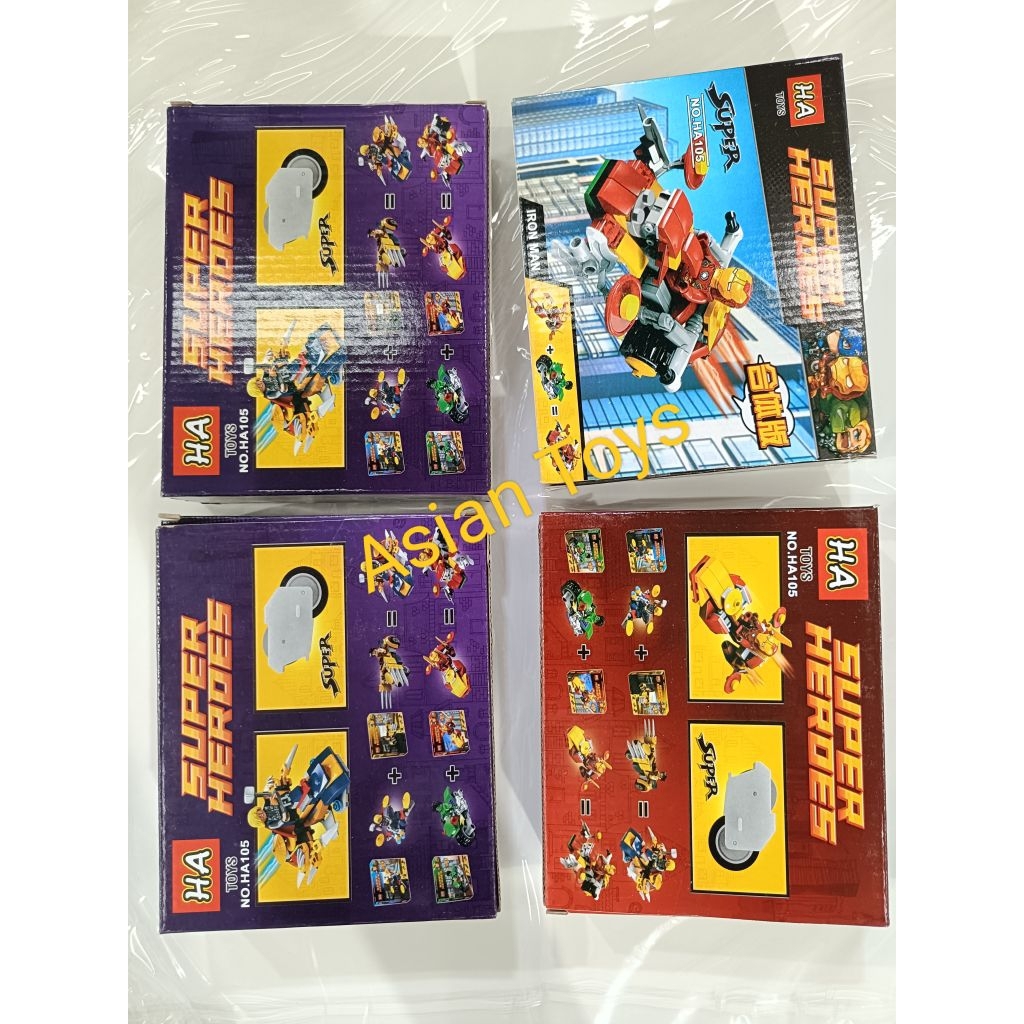 MAINAN LEGO BRICKS HA BOX SUPER HEROES/ LEGO BOX RAKIT