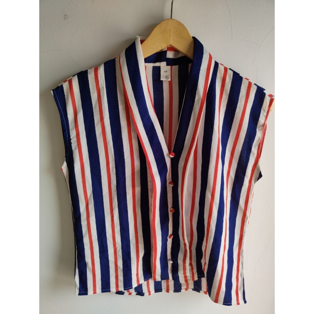 PL Vest Vintage Motif Salur