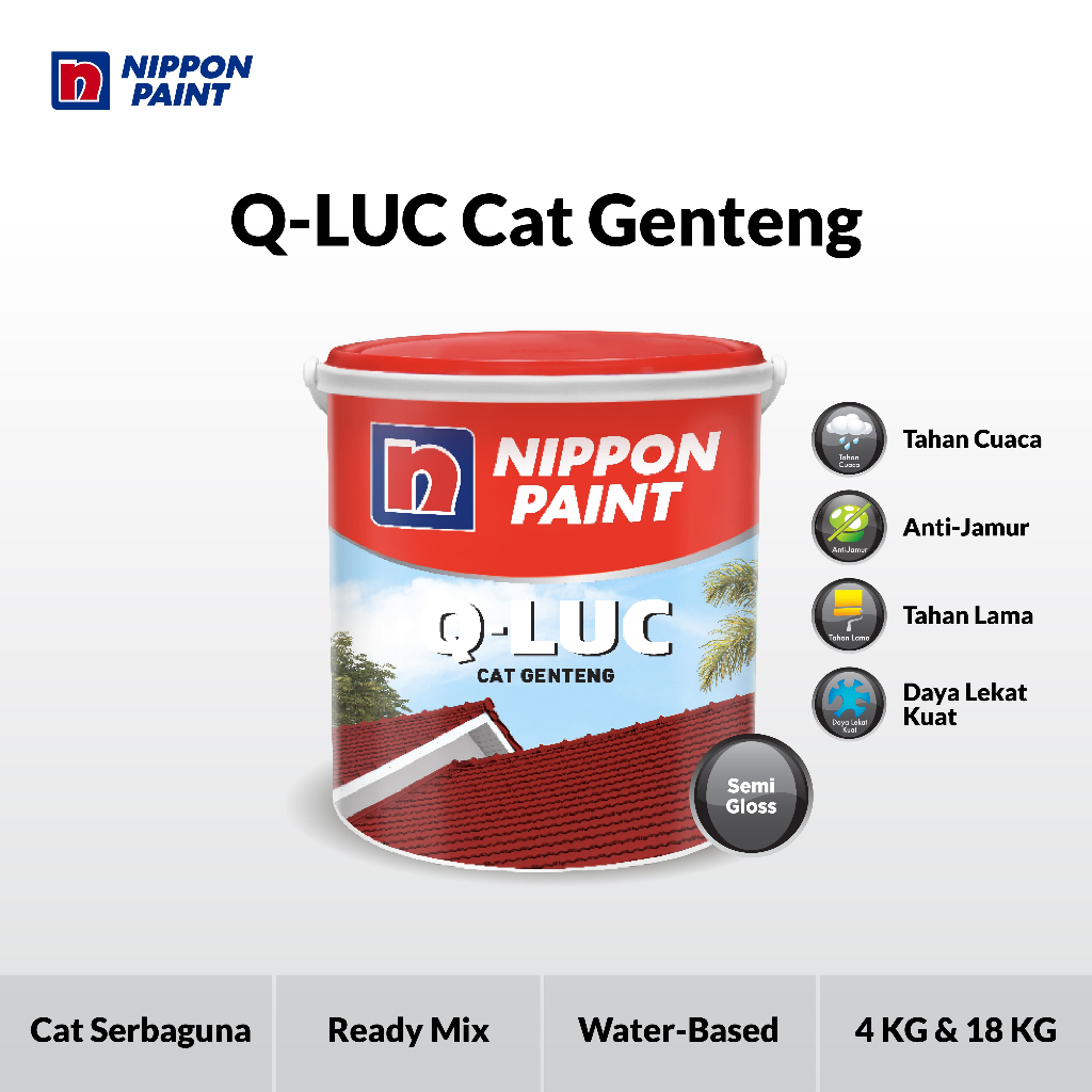 NIPPON Q-LUC CAT GENTENG - CAT GENTENG & CAT DINIDING