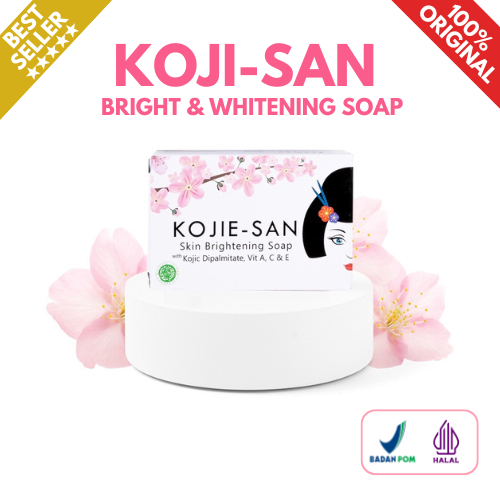 [COD] Kojie San Soap Facial Wash Original ASLI | Lightening Sabun Pemutih Muka Wajah Badan Kojie-san