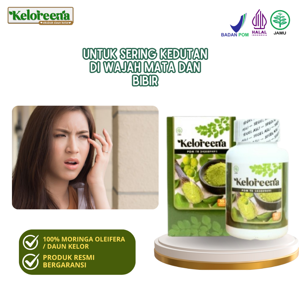 Obat Sering Kedutan Di Wajah, Obat Mata Kedutan, Bibir Kedutan, Obat Gangguan Saraf Otot Wajah, Obat