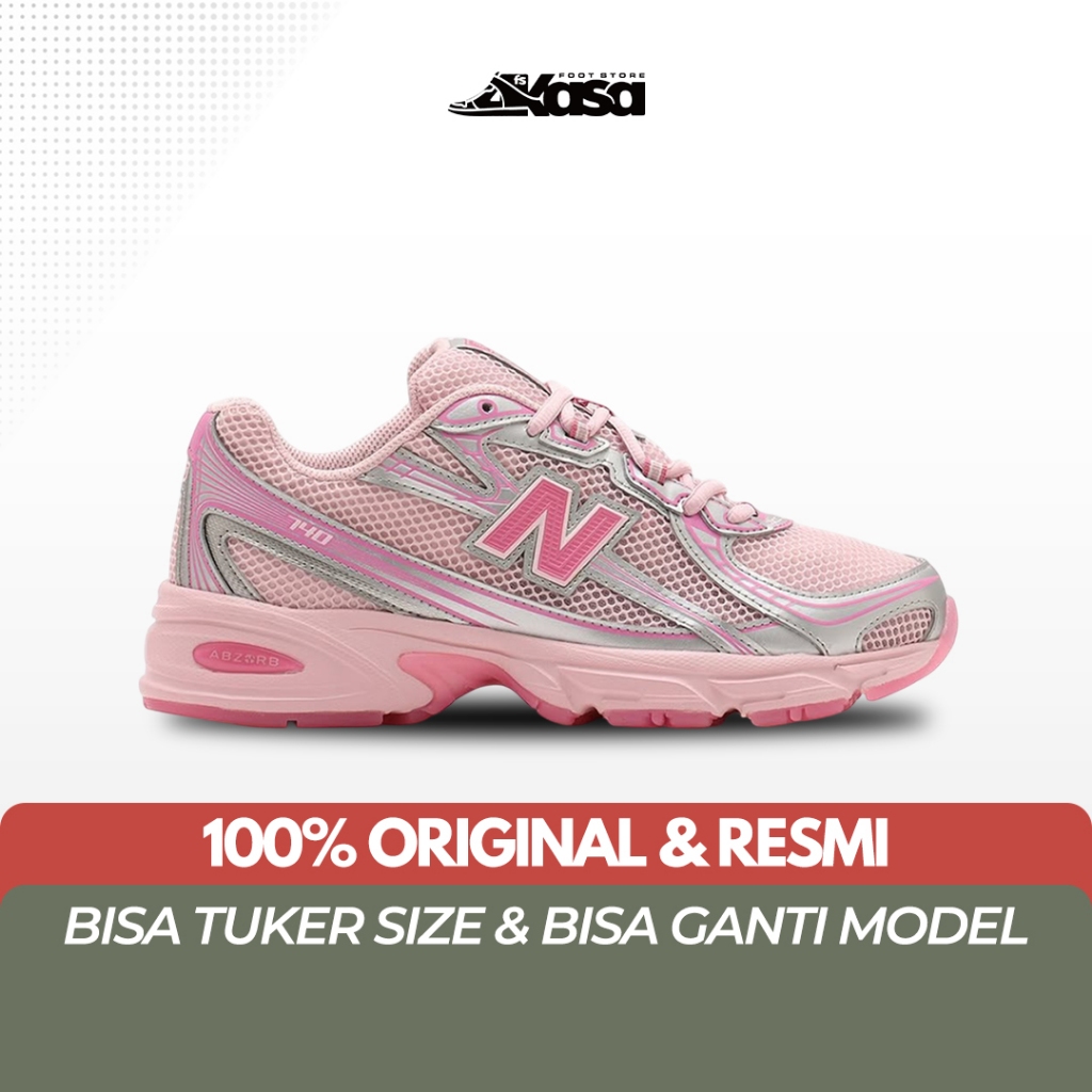 Sepatu Sneakers Wanita NB x Atmos 740 Pink Vacation