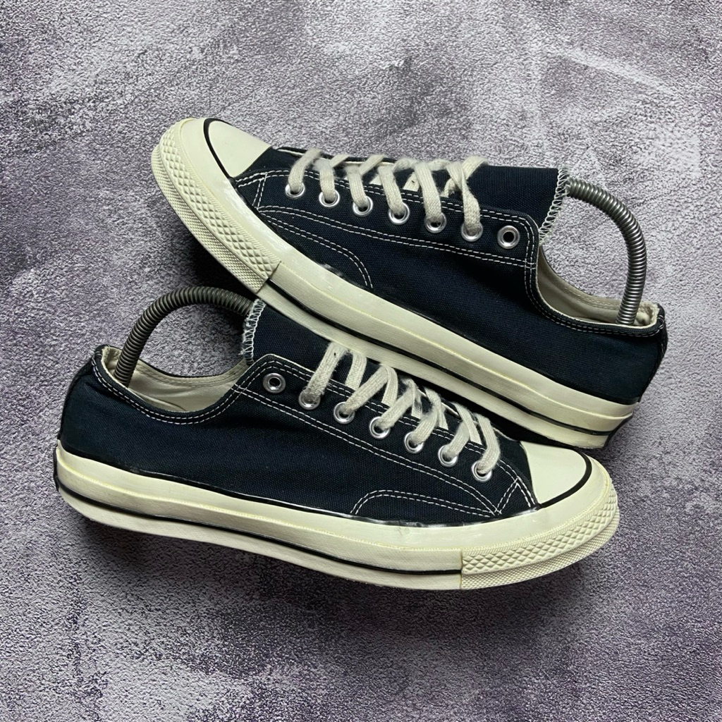 [Size 43] Converse Chuck Taylor All Star 70S Low Black White Second Original