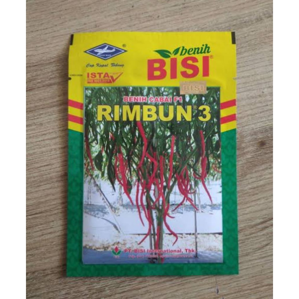 Benih cabe keriting Rimbun 3 F1 10 gram