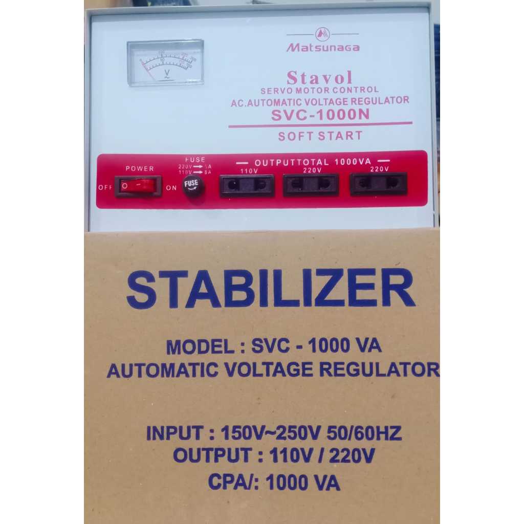 stabilizer matsunaga 1000/stavolt matsunaga 1000va