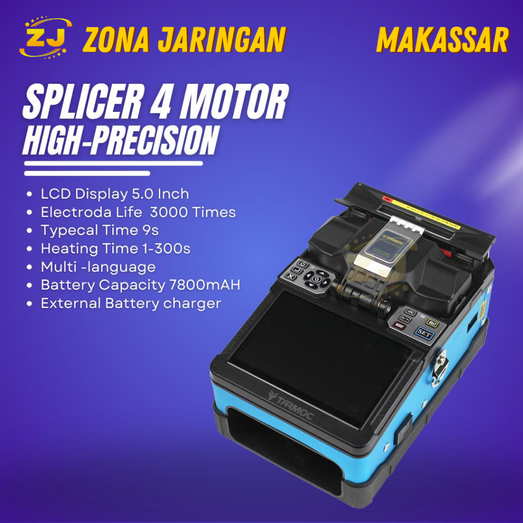 Tarmoc TFT-0612X-SPLICER | Fiber Optic Splicer Bukan ai8 ai9 Tumtec
