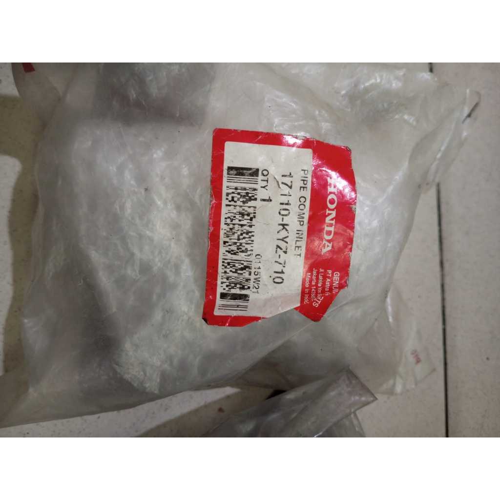 INSULATOR / Pipa Intake Honda Supra X 125 FI / 17110-KYZ-710 ORIGINAL AHM