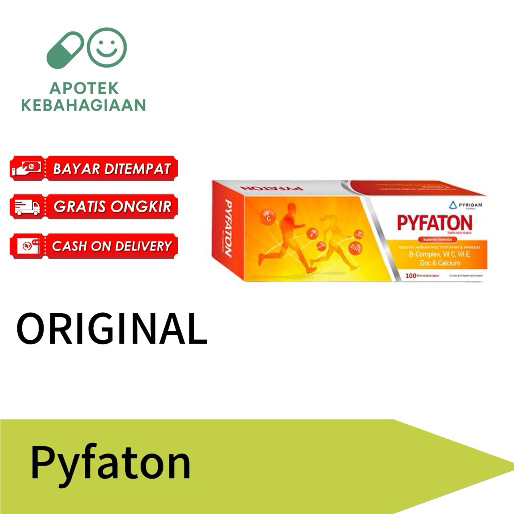 Pyfaton Strip Isi 10 Tablet Suplemen