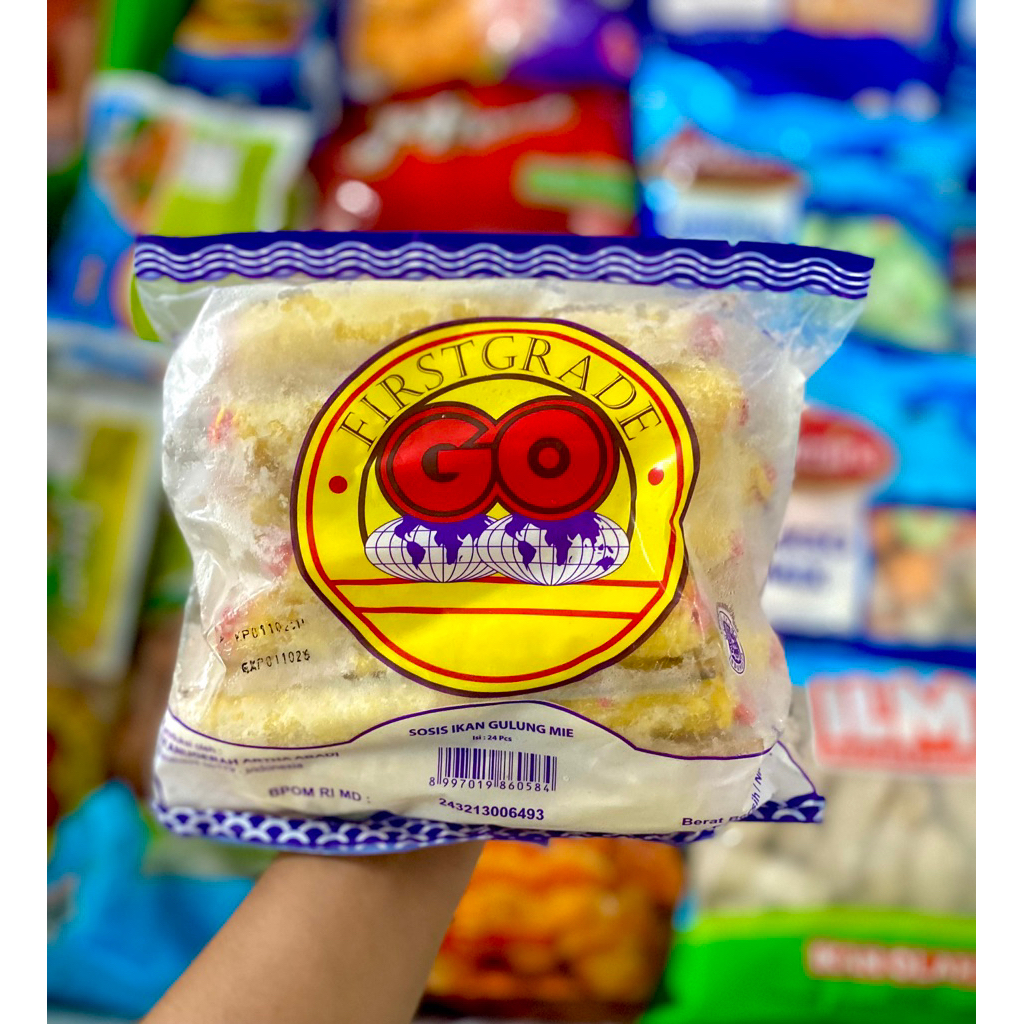 GO Sosis Ikan Gulung Mie frozen food
