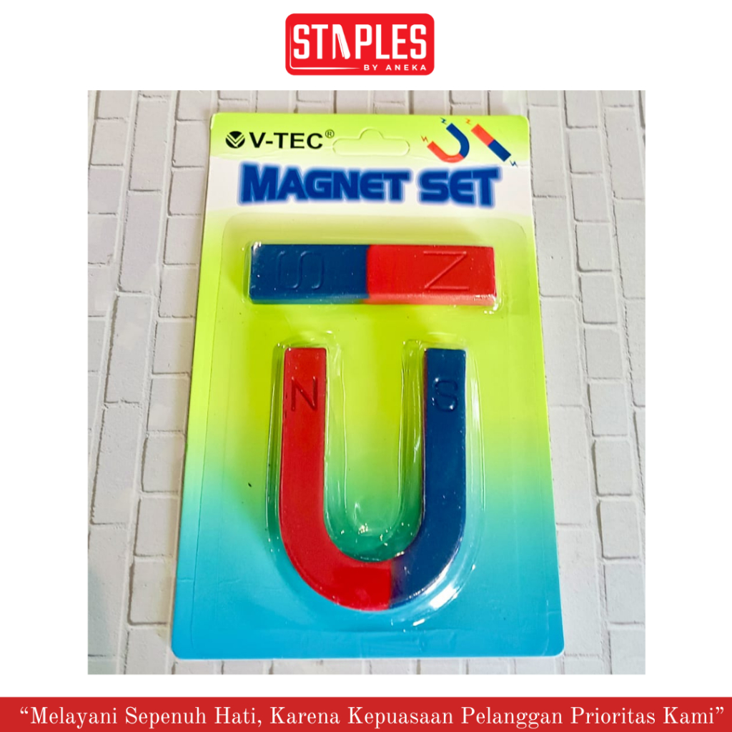 Magnet Set Large 8075 V-tec / Magnet U Batangan Besar / Magnet Set No 8075