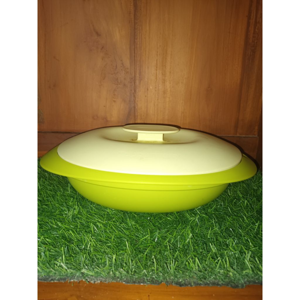 Preloved Tupperware Blossom saucy dish/ tempat saji