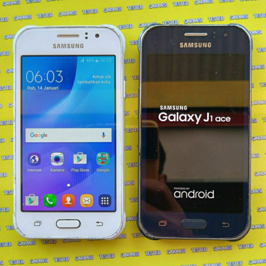 SAMSUNG J1 ACE Full Ori Normal Lancar Siap Pakai Handphone Bekas Berkualitas Bergaransi