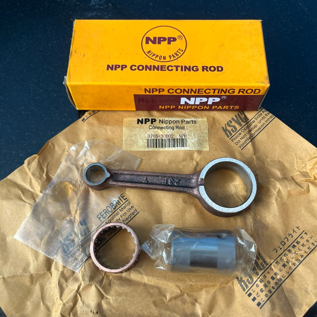 Stang seher / Conecting Rod Honda Astrea grand prima c800 ORI NPP coklat Nos