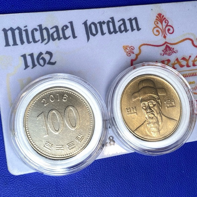 100 won korea selatan ASLI kinclong