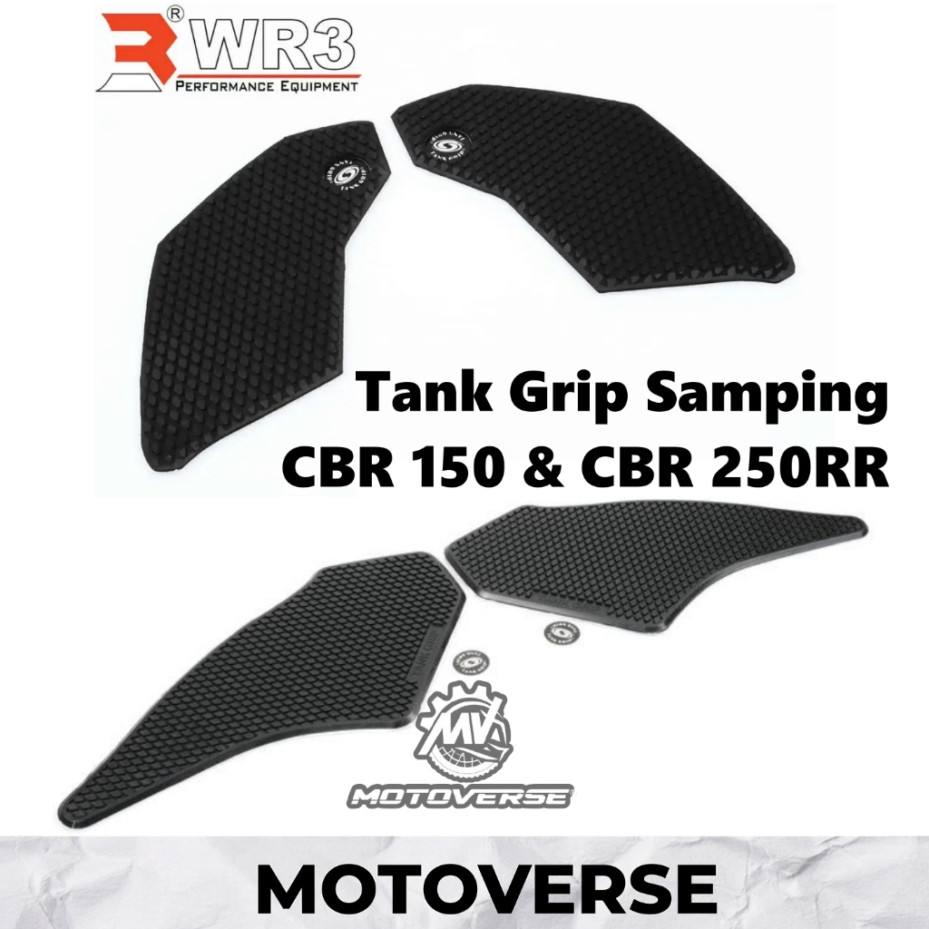Tank Grip Samping CBR250RR CBR150 WR3 Side Tank Grip HONDA CBR Tankpad