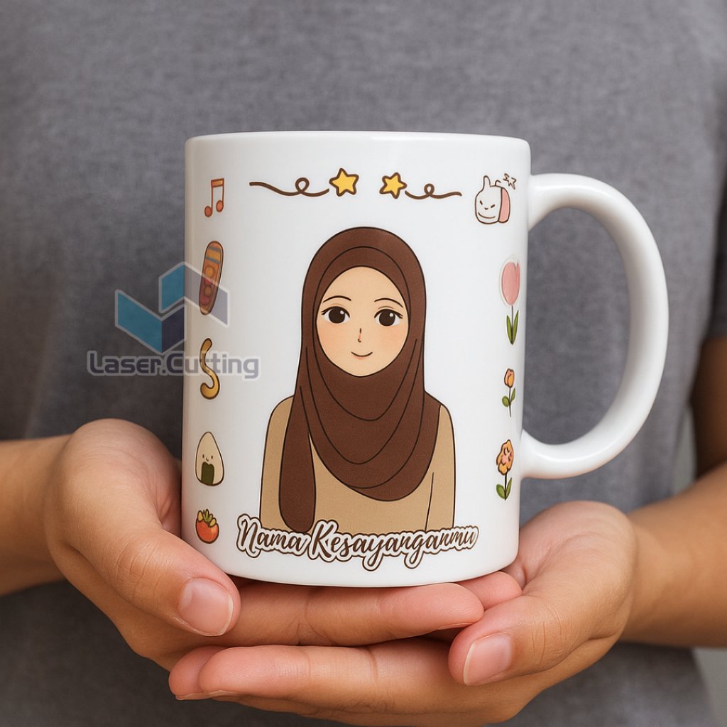 KADO MUG CUSTOM NAMA / GIFT MUG CUSTOM SUKA SUKA / MUG CUSTOM LUCU / KADO MUG CUSTOM DAN CUSTOM UCAP