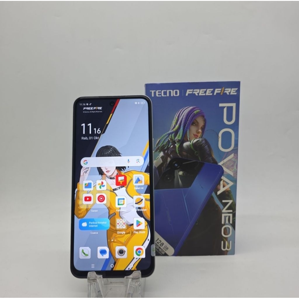 Tecno Pova Neo 3 8/128GB Second Garansi Resmi