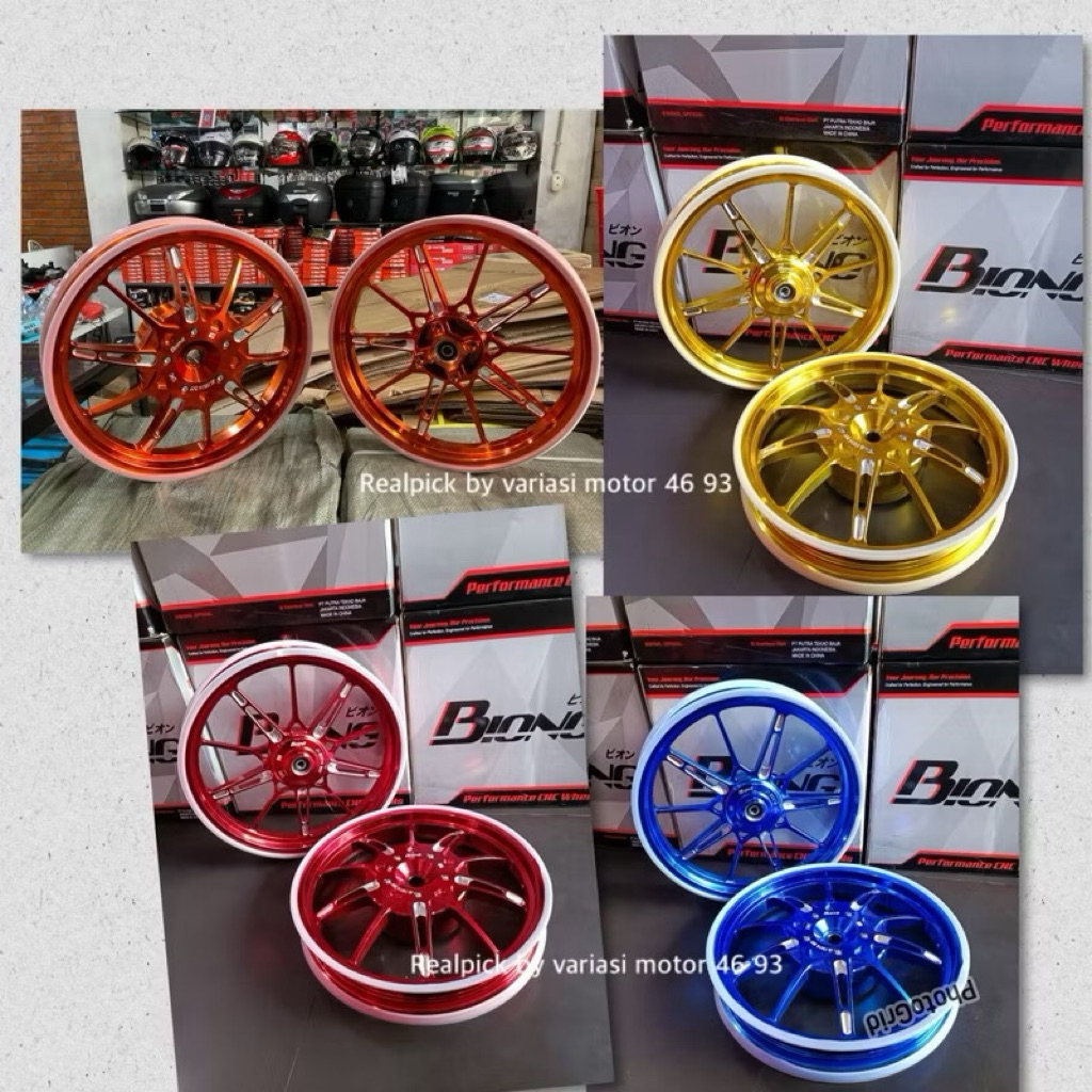 Velg p10 mio m3 / xeon / mio gt 125 / fino 125 pelek palang 10 mio m3
