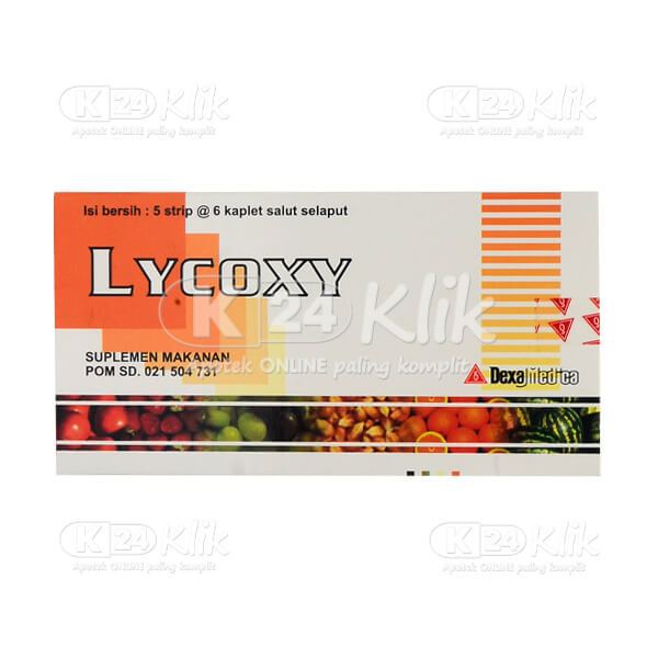 Lycoxy Tablet (per Strip) – Suplemen Antioksidan & Menjaga Kesehatan Kulit
