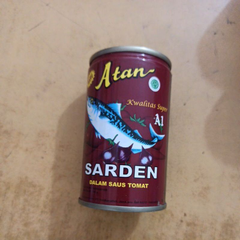 Sarden Atan Saos Tomat 155gr/Sarden Kaleng Atan 155gr