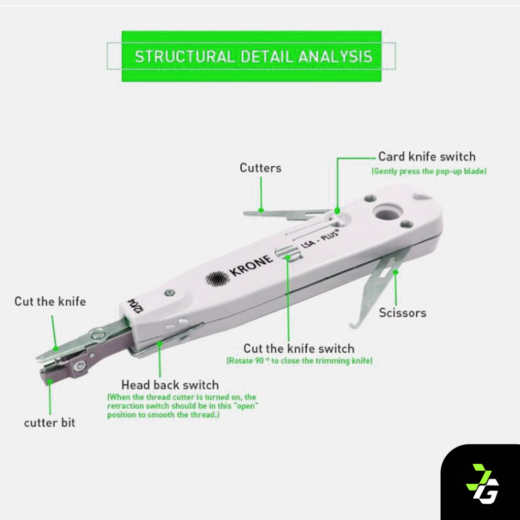 Insertion Tool Lsa Krone Tang Krone LSA PLUS - LSA