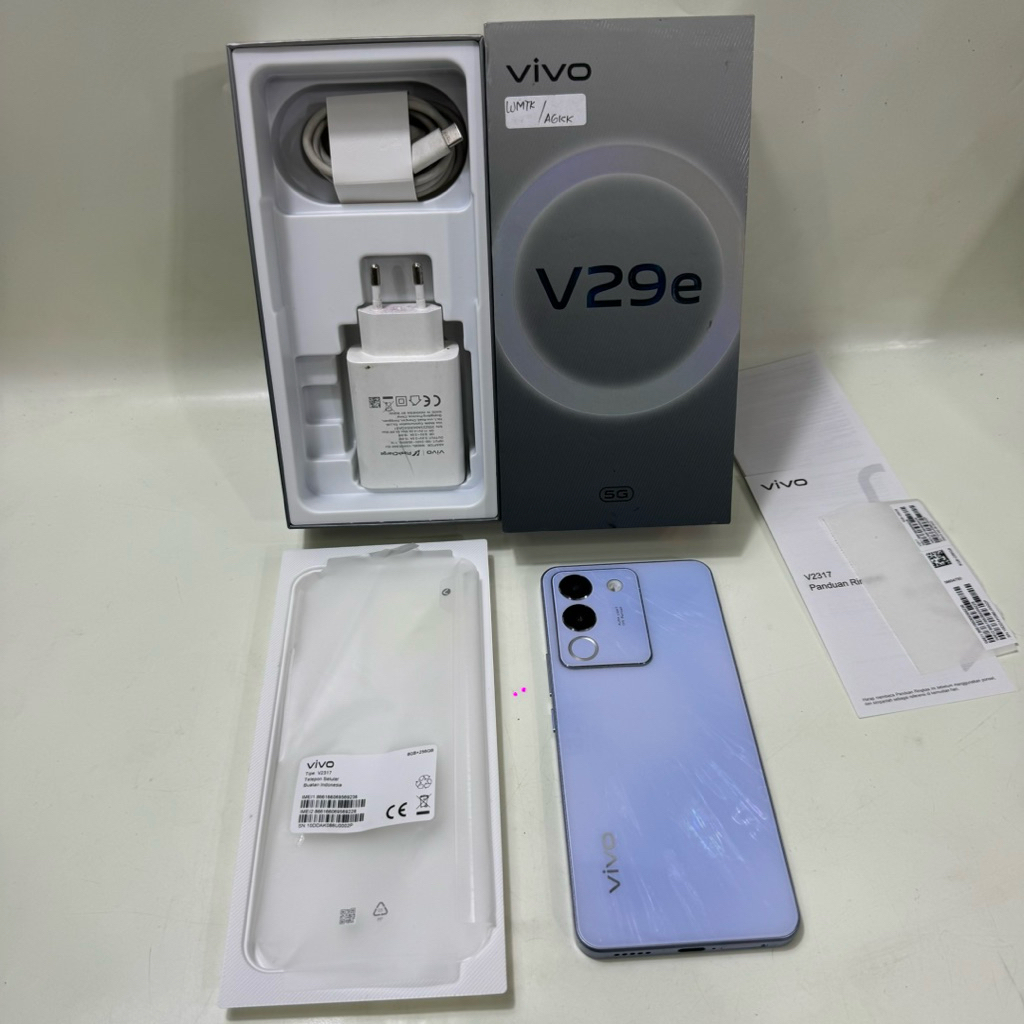 Vivo V29e 5G 8/256gb Fullset Second Garansi Resmi