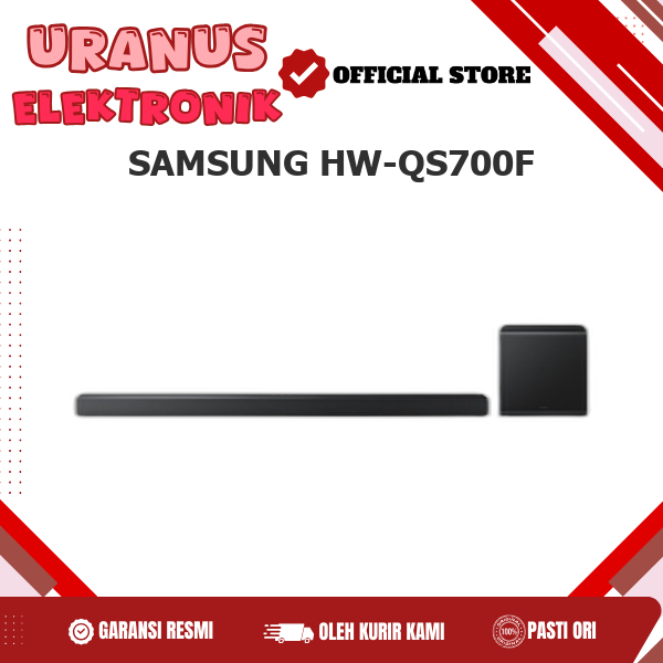 SAMSUNG HW-QS700F Soundbar 3.1.2ch Subwoofer Wireless Dolby Atmos Q-series HWQS700F QS700F
